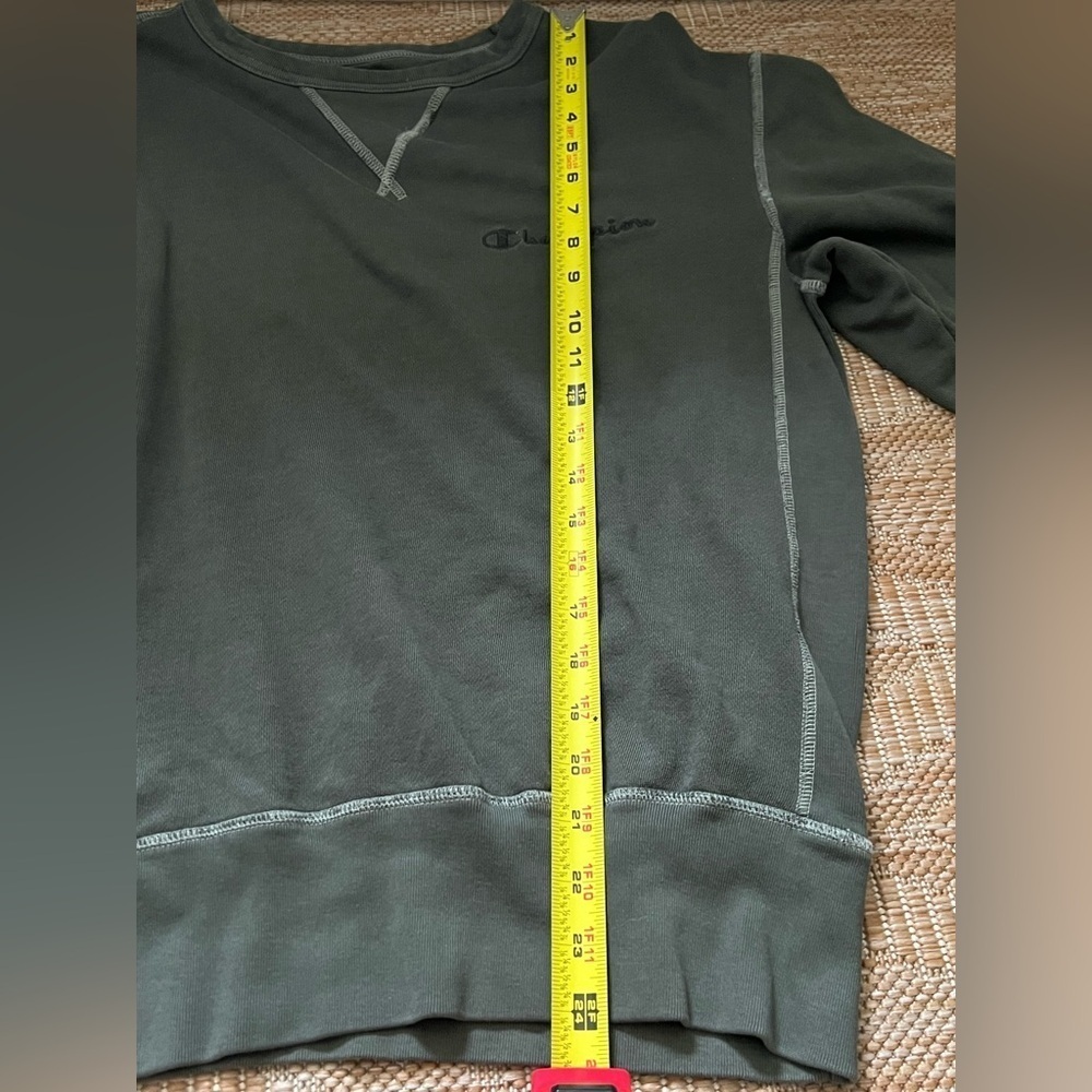 Champion Authentic Athleticwear Women's 
Green Pullover Sweater,Size M - Picture 5 of 9